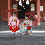 七五三セルフ写真